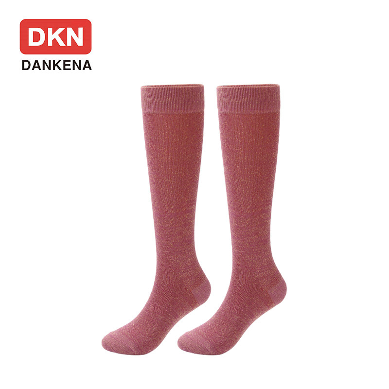 DANKENA Retro INS Network Red Sox Socks Tide Letters D Socks Female Socks Knee High Thin Filigree Socks